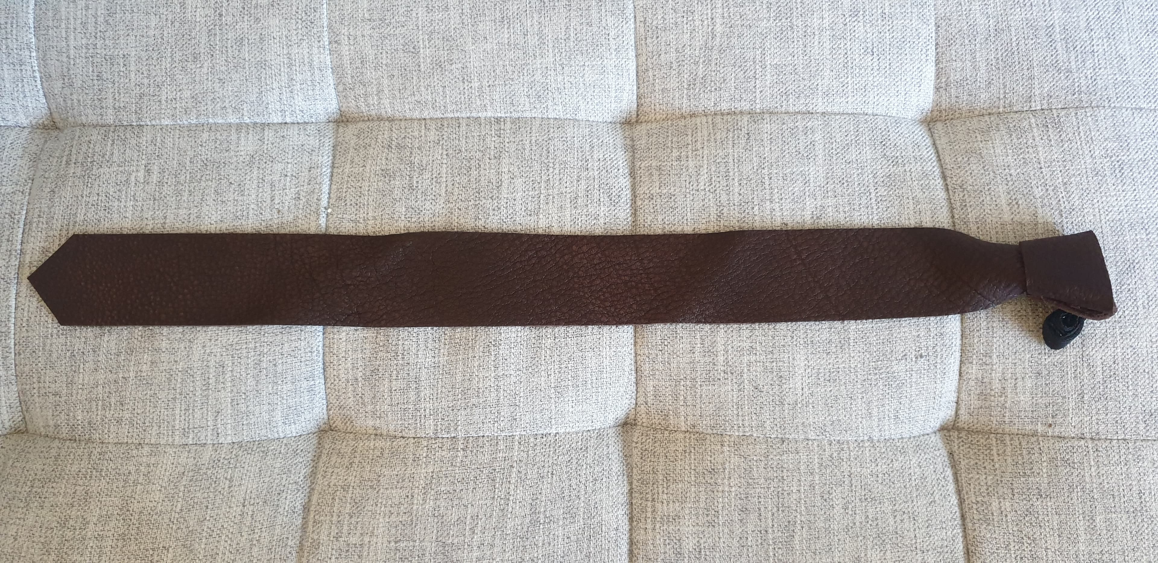 Carob Long Tie