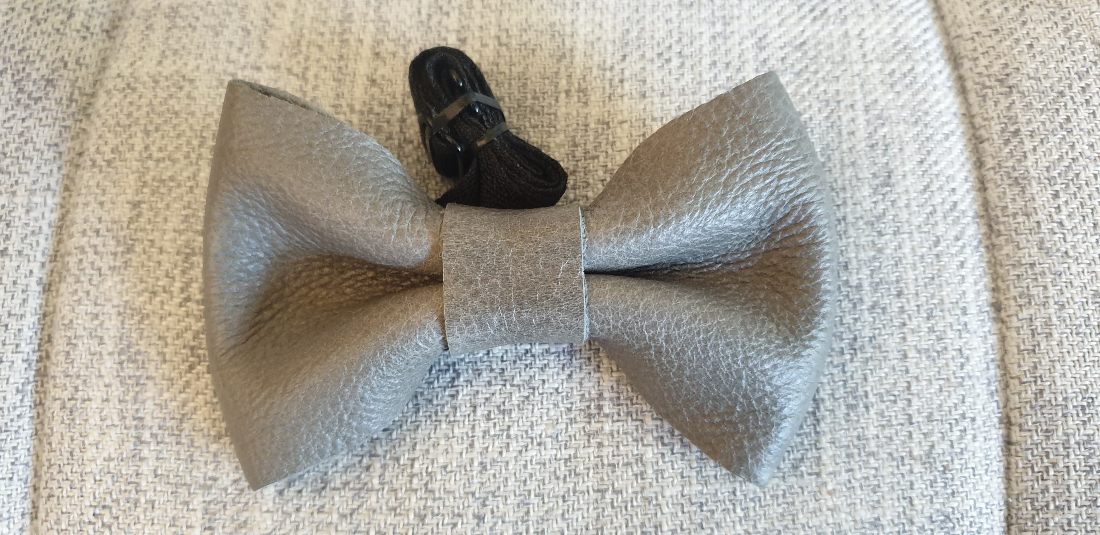 Metallic Bow Tie